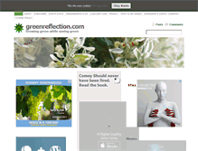 Tablet Screenshot of greenreflection.com